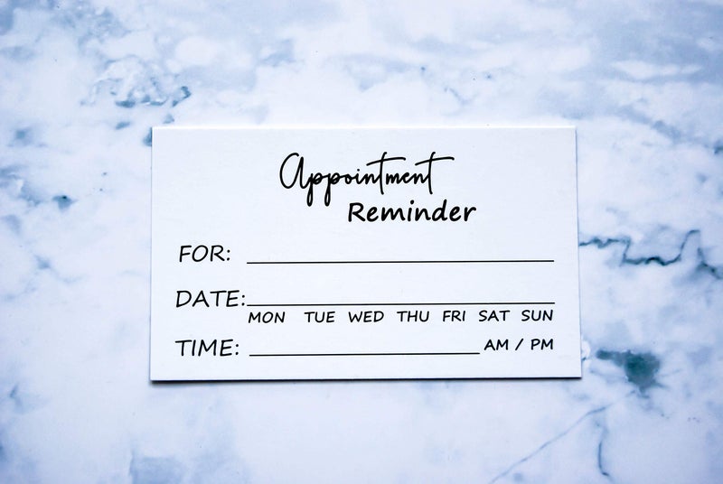 RXBC2011 بطاقات تذكير بالمواعيد RXBC2011 عبوة من 100 - Image 4